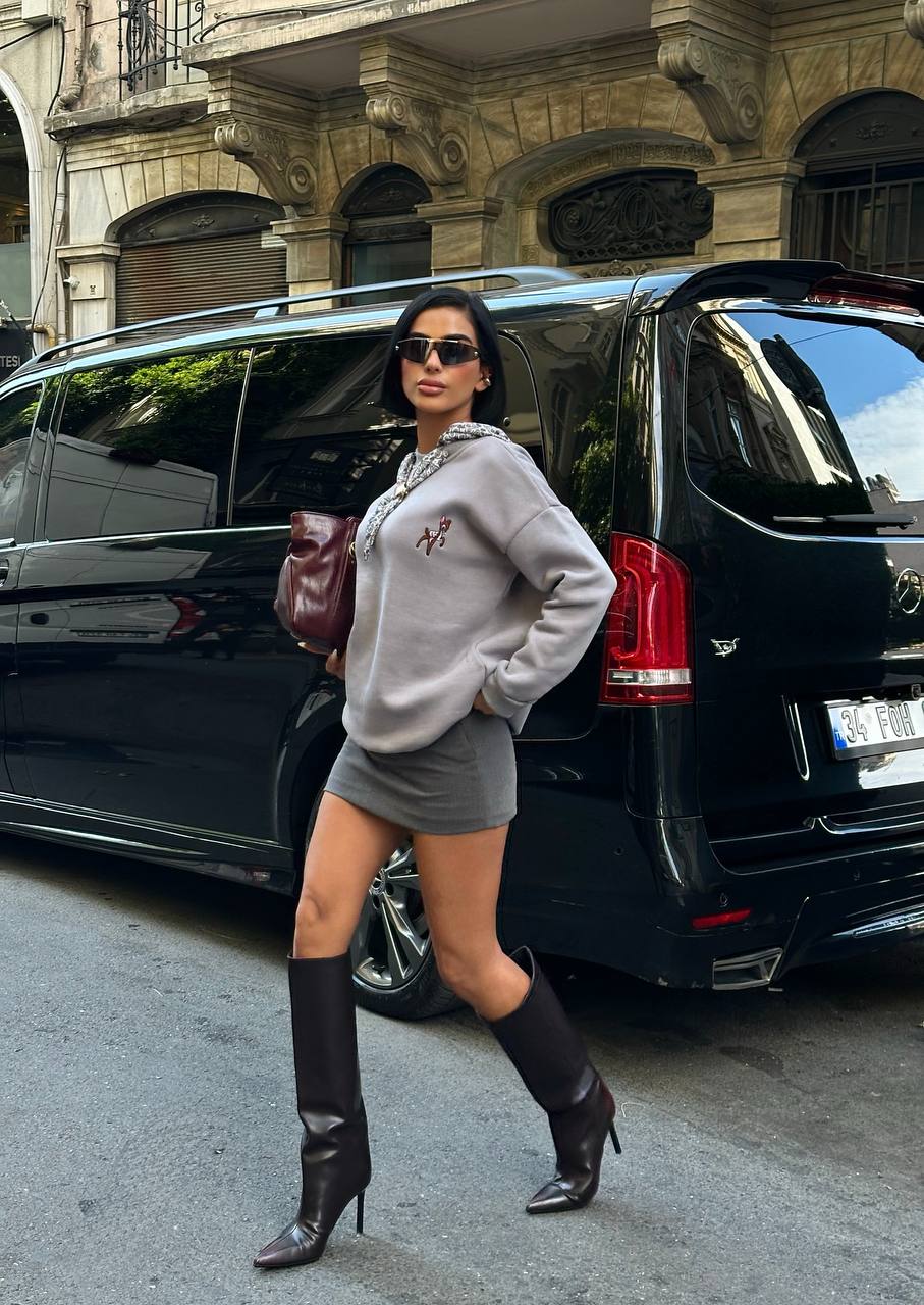 Gazelle Logo Oversized Sweatshirt