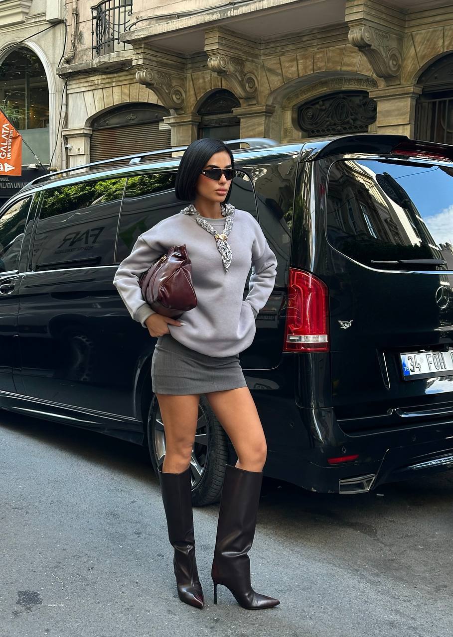 Gazelle Logo Oversized Sweatshirt