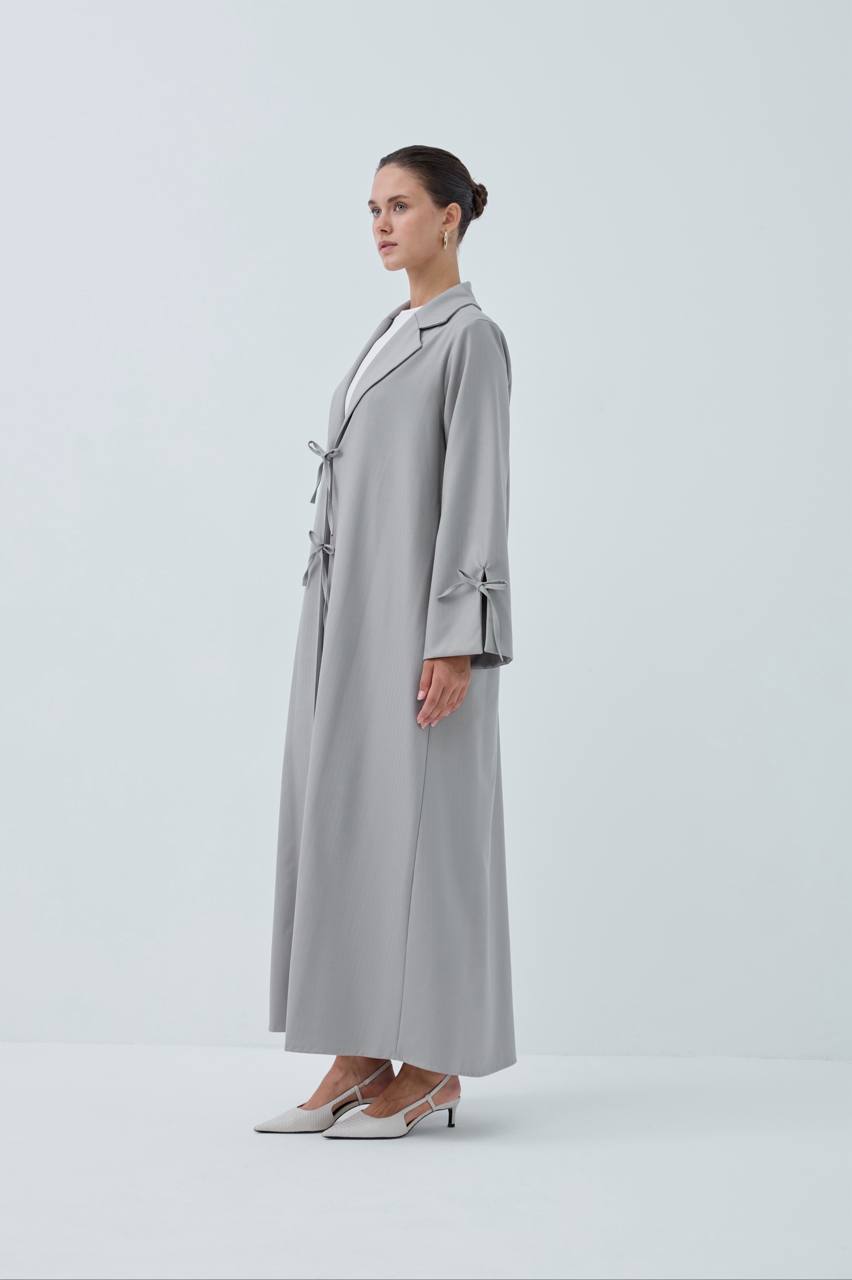 The Ribbon Tie Abaya – Dyora Style