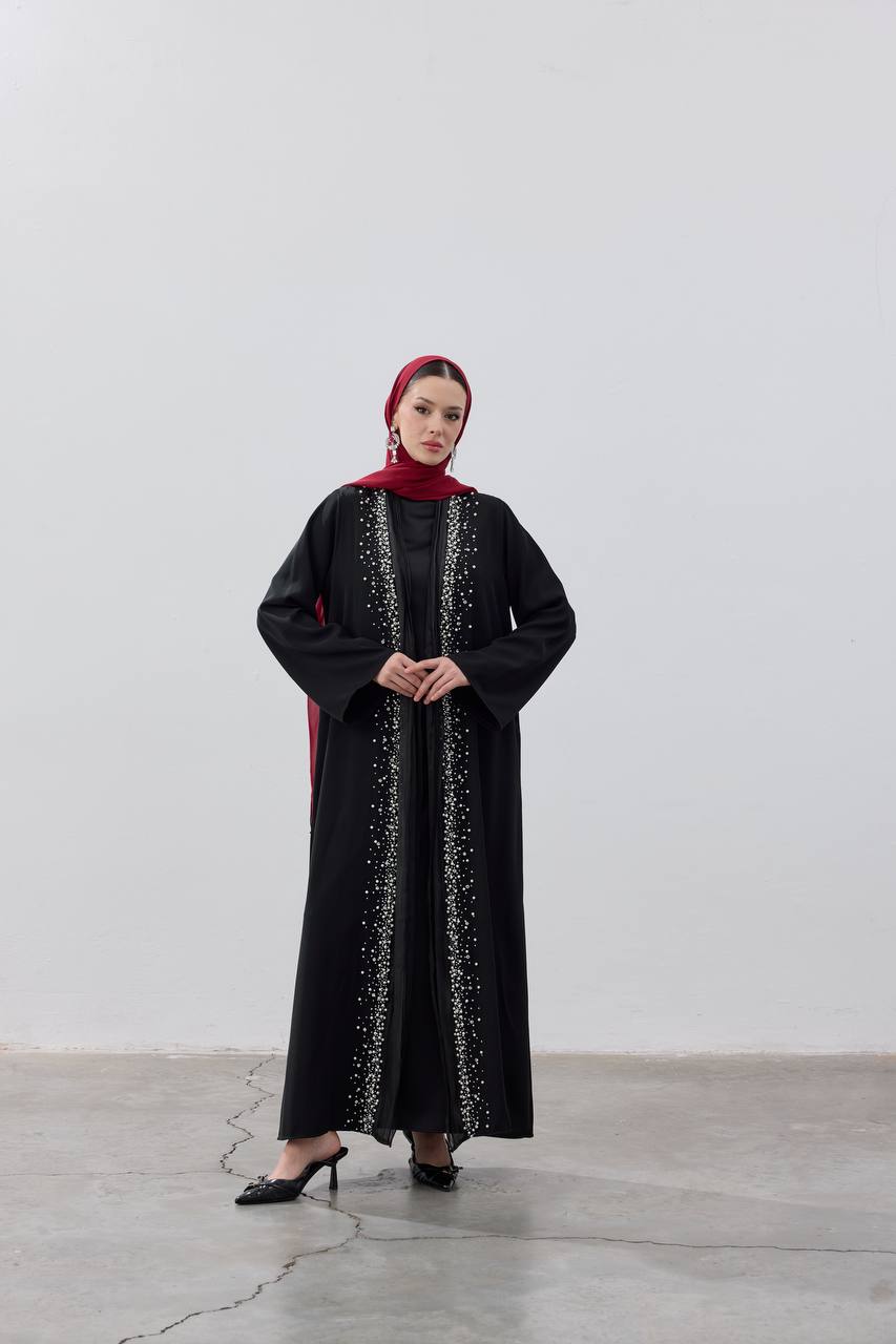The Pearl Cascade Abaya