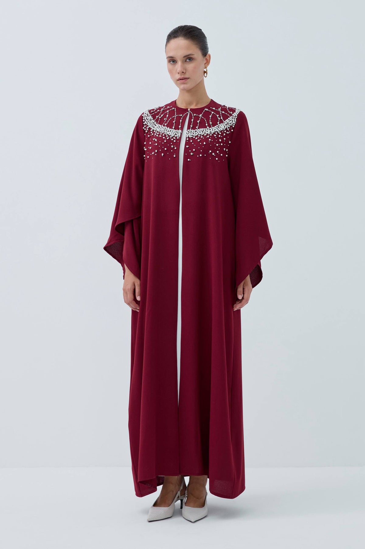 The Pearl Crown Abaya