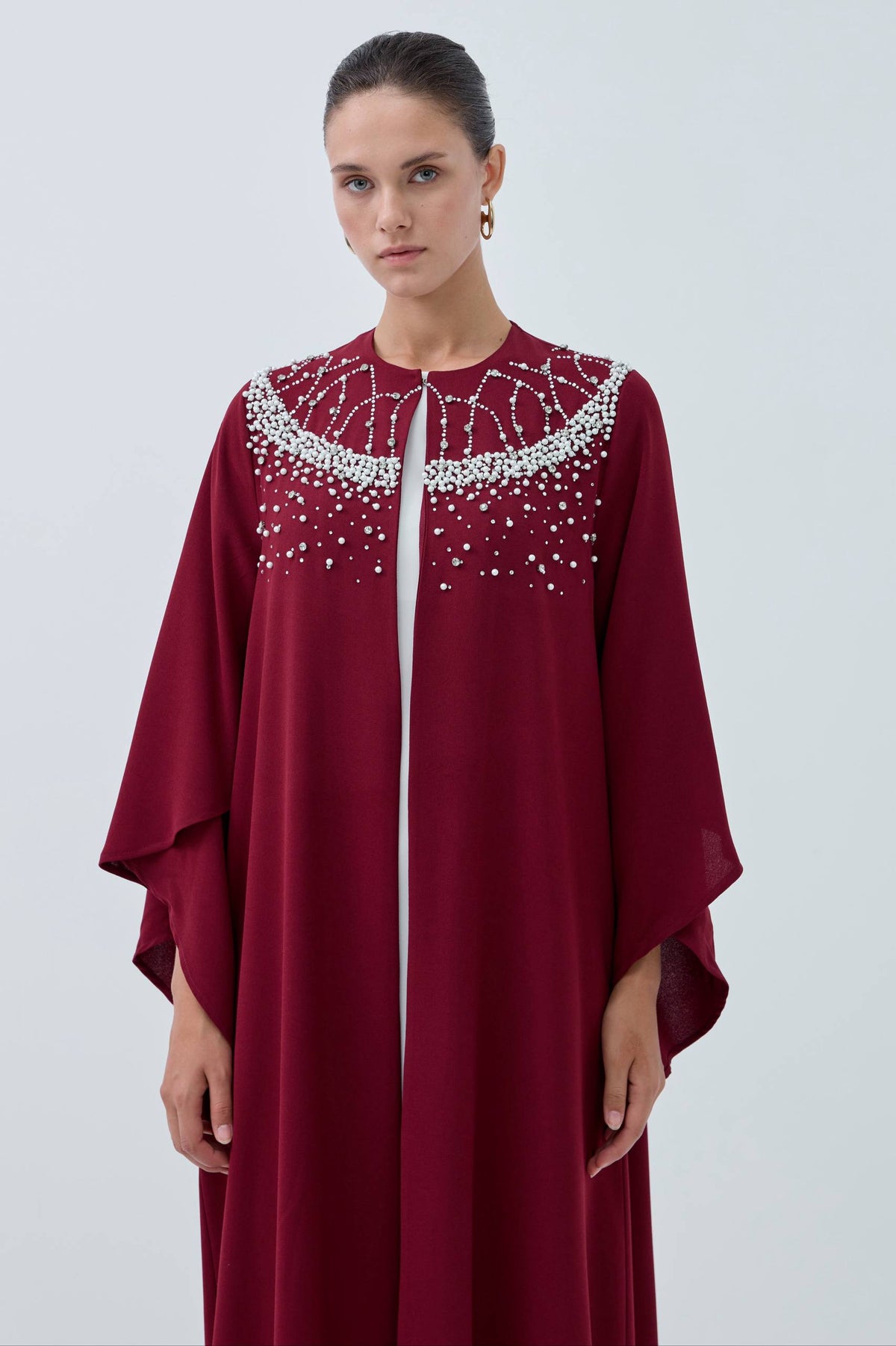 The Pearl Crown Abaya