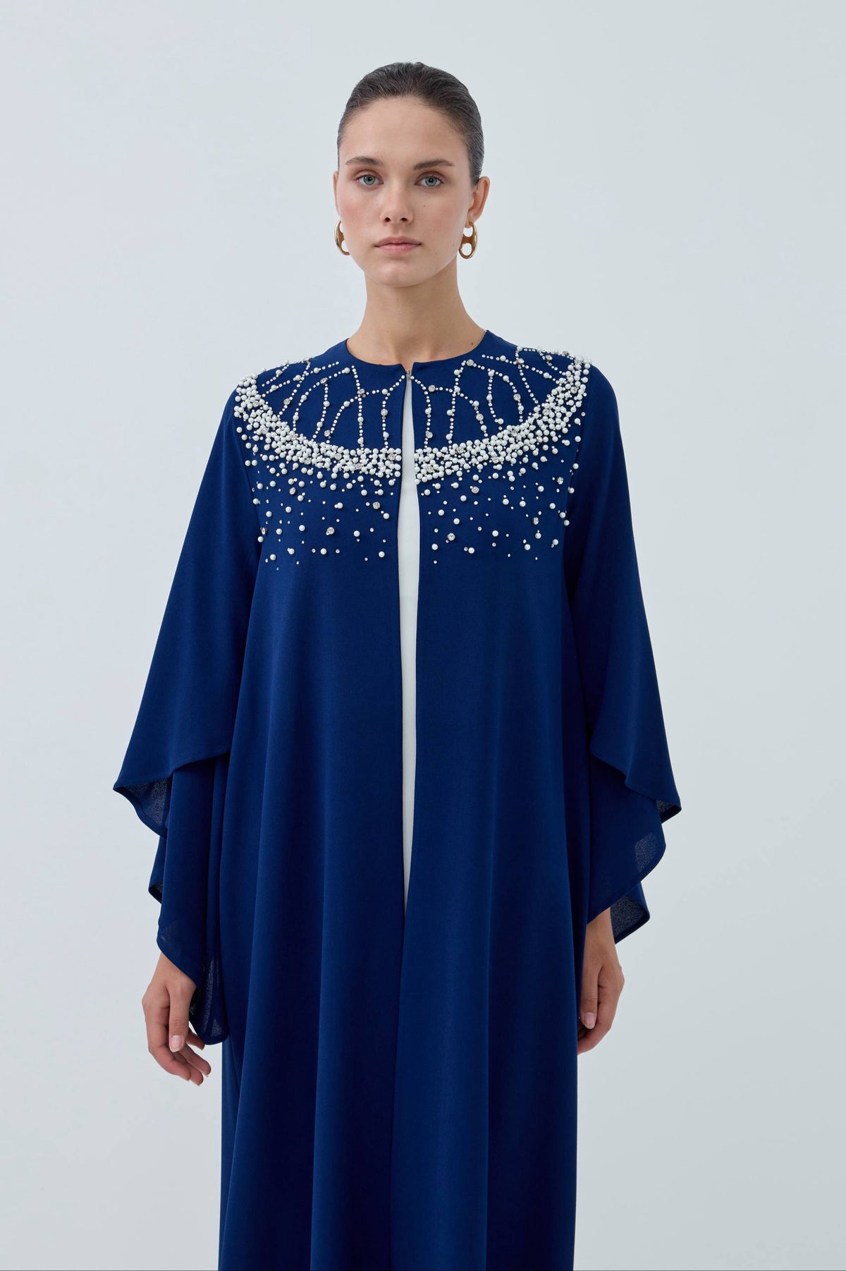 The Pearl Crown Abaya
