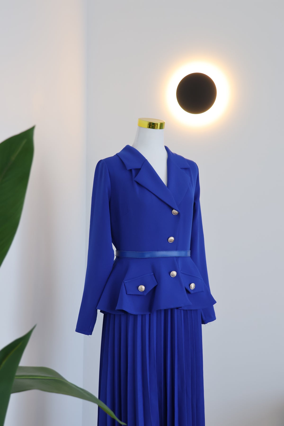 Graceful Pleated Dress