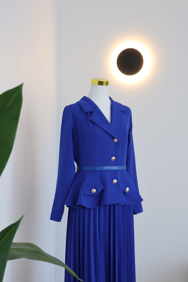 Graceful Pleated Dress
