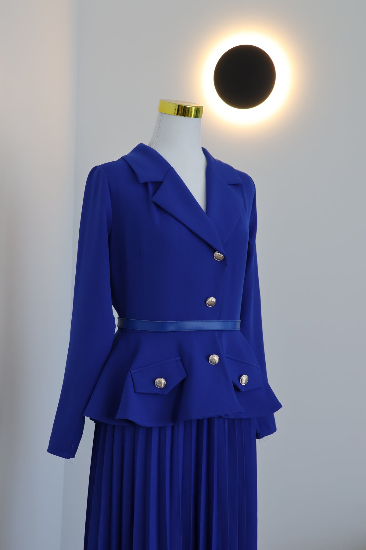 Graceful Pleated Dress
