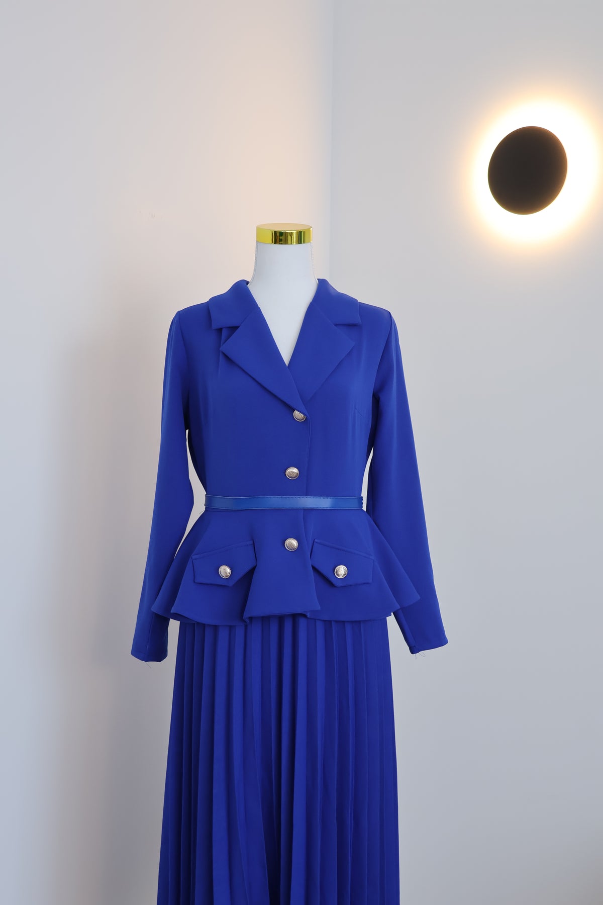Graceful Pleated Dress