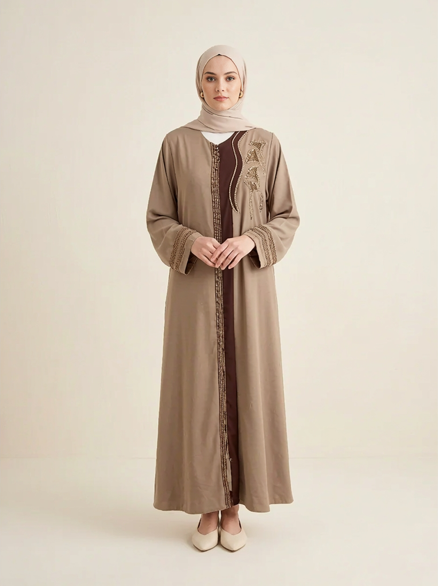 The Elegant Harmony Abaya