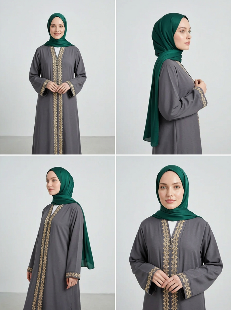 The Luxe Flow Abaya