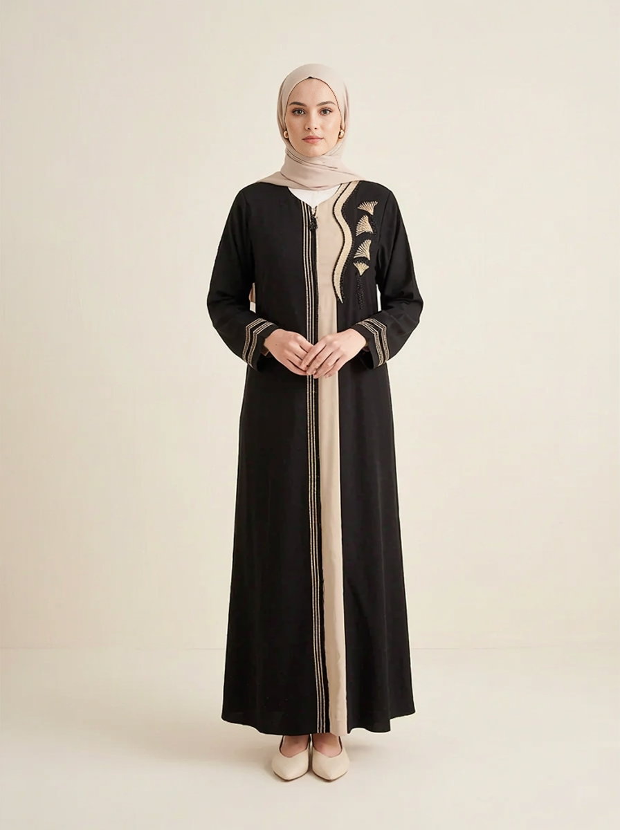 The Elegant Harmony Abaya