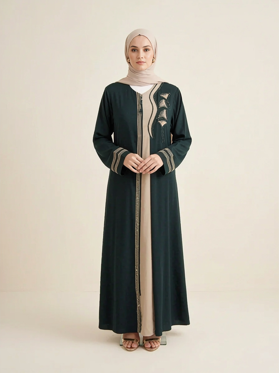 The Elegant Harmony Abaya
